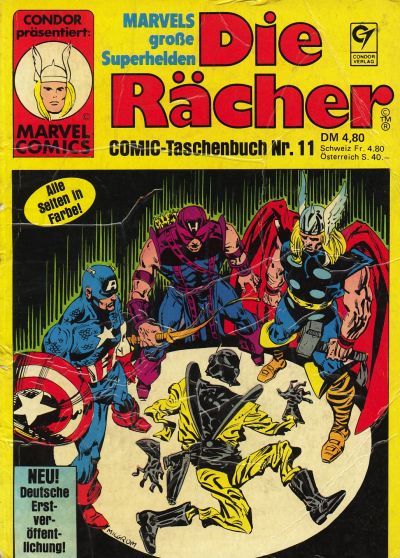 Cover for Die Rächer (Condor, 1979 series) #11