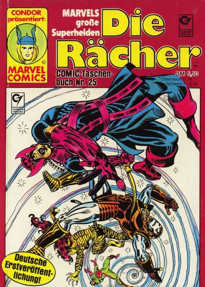 Cover for Die Rächer (Condor, 1979 series) #25