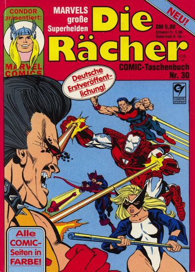 Cover for Die Rächer (Condor, 1979 series) #30