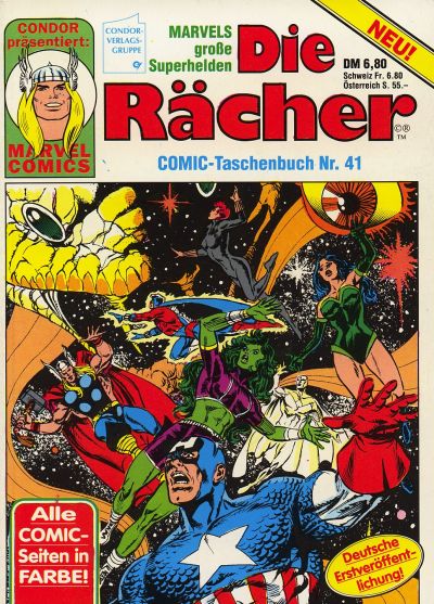 Cover for Die Rächer (Condor, 1979 series) #41