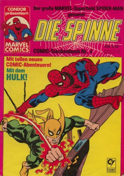 Cover for Die Spinne Comic - Taschenbuch (Condor, 1979 series) #4