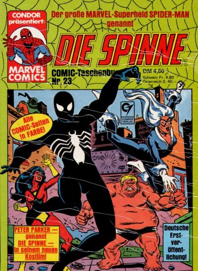 Cover for Die Spinne Comic - Taschenbuch (Condor, 1979 series) #23