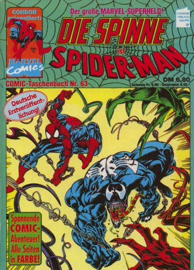 Cover for Die Spinne Comic - Taschenbuch (Condor, 1979 series) #63