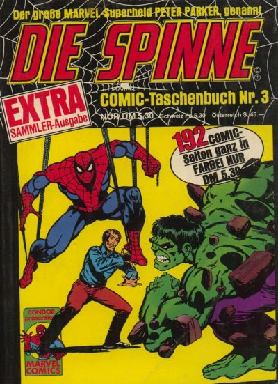 Cover for Die Spinne Extra (Condor, 1985 series) #3