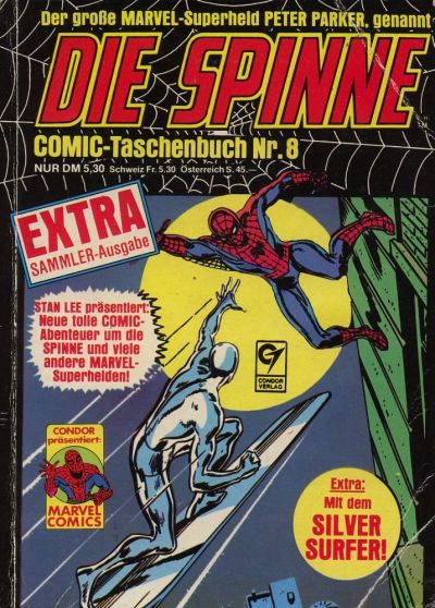 Cover for Die Spinne Extra (Condor, 1985 series) #8