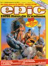 Cover for Epic (Condor, 1983 series) #2