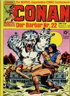 Cover for Conan (Condor, 1979 series) #22