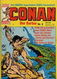 Cover Thumbnail for Conan (Condor, 1979 series) #5