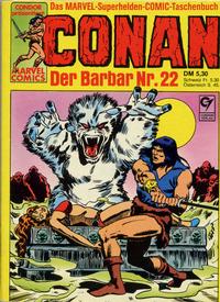 Cover Thumbnail for Conan (Condor, 1979 series) #22