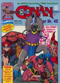 Cover Thumbnail for Conan (Condor, 1979 series) #40