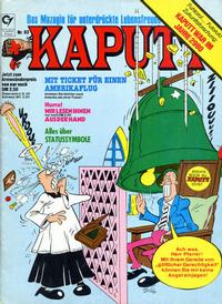 Cover Thumbnail for Kaputt (Condor, 1975 series) #63