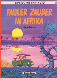 Cover Thumbnail for Spirou und Fantasio (Carlsen Comics [DE], 1981 series) #23 - Fauler Zauber in Afrika