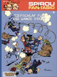 Cover Thumbnail for Spirou + Fantasio (Carlsen Comics [DE], 2003 series) #8 - Tiefschlaf für die ganze Stadt