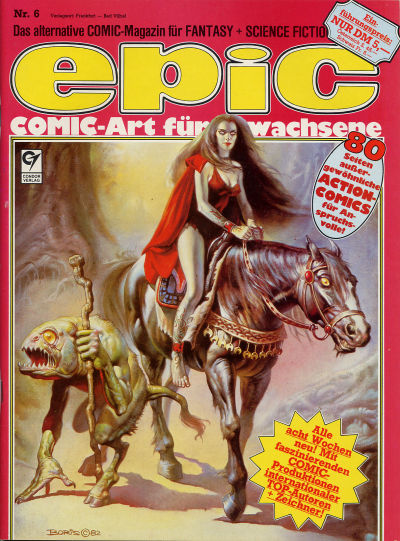 Cover for Epic (Condor, 1983 series) #6