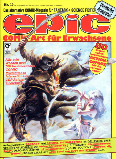 Cover for Epic (Condor, 1983 series) #10