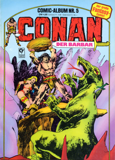 Cover for Conan der Barbar (Condor, 1982 series) #5