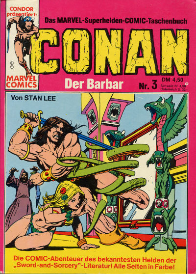 Cover for Conan (Condor, 1979 series) #3