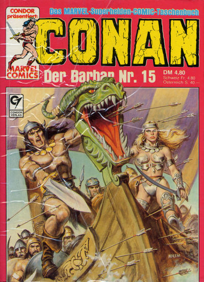 Cover for Conan (Condor, 1979 series) #15