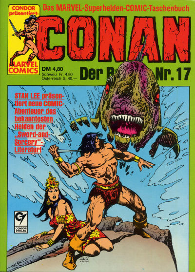 Cover for Conan (Condor, 1979 series) #17