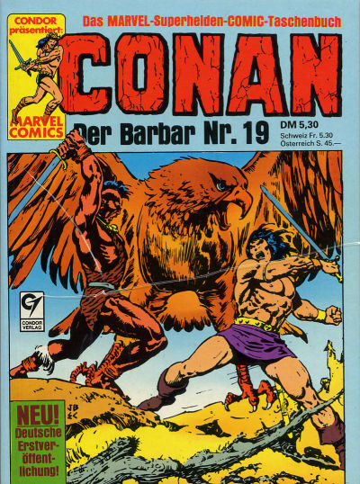 Cover for Conan (Condor, 1979 series) #19