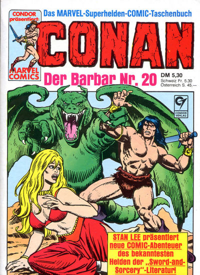 Cover for Conan (Condor, 1979 series) #20