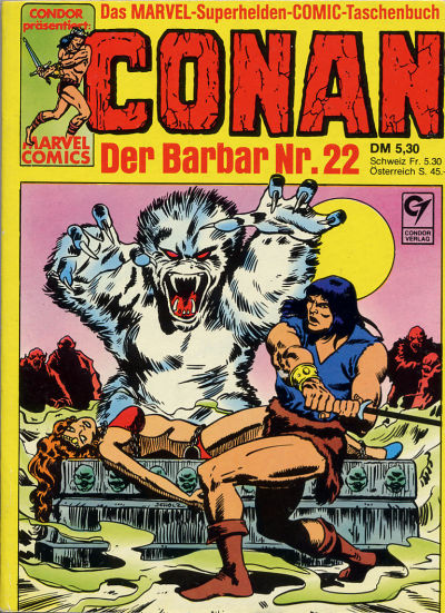 Cover for Conan (Condor, 1979 series) #22