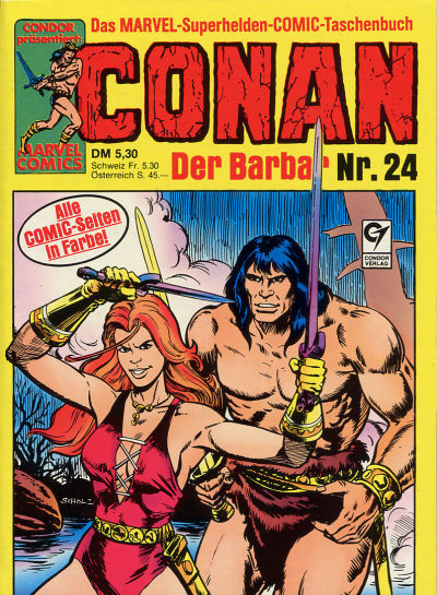 Cover for Conan (Condor, 1979 series) #24