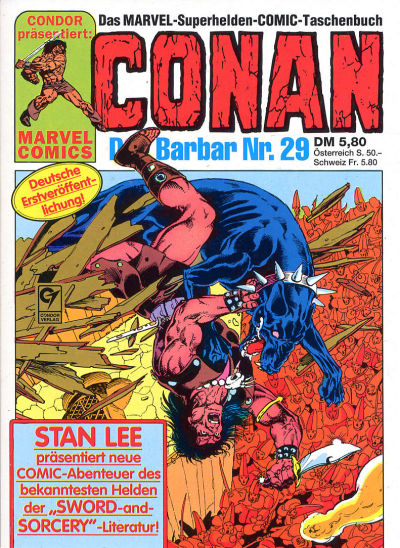Cover for Conan (Condor, 1979 series) #29