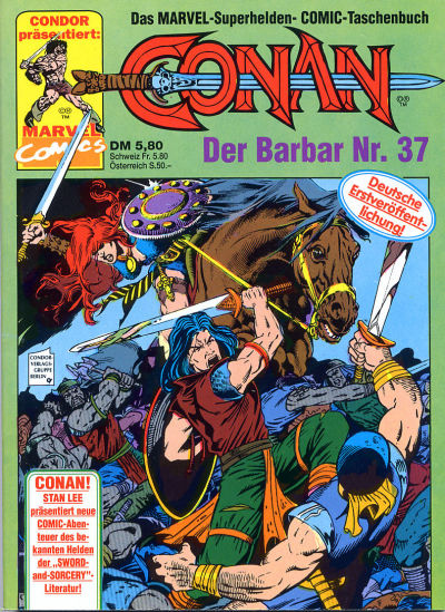 Cover for Conan (Condor, 1979 series) #37