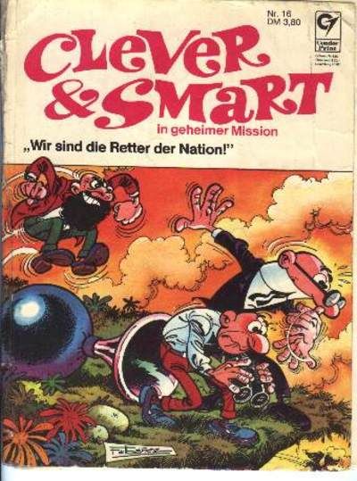 Cover for Clever & Smart (Condor, 1972 series) #16