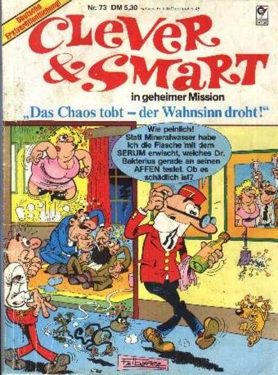 Cover for Clever & Smart (Condor, 1972 series) #73