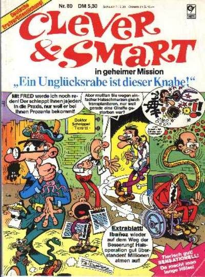 Cover for Clever & Smart (Condor, 1972 series) #80