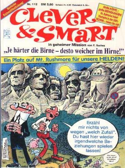 Cover for Clever & Smart (Condor, 1972 series) #112
