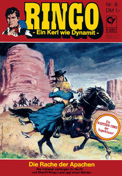 Cover for Ringo (Condor, 1972 series) #6