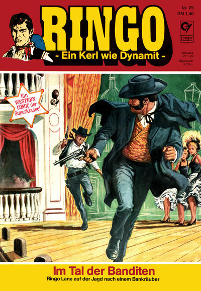 Cover for Ringo (Condor, 1972 series) #25