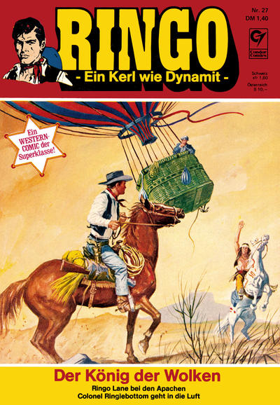 Cover for Ringo (Condor, 1972 series) #27