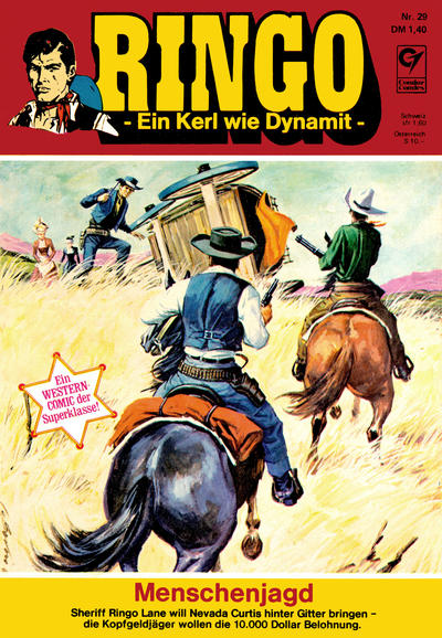 Cover for Ringo (Condor, 1972 series) #29