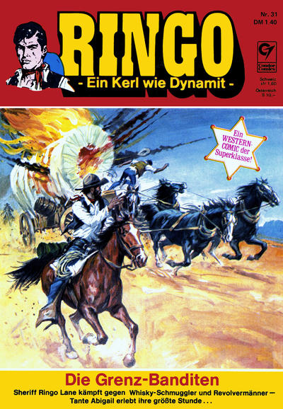 Cover for Ringo (Condor, 1972 series) #31