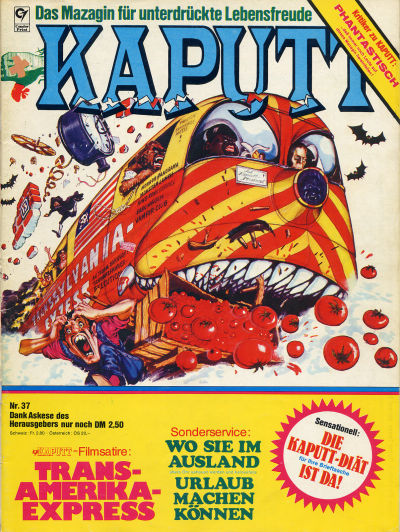 Cover for Kaputt (Condor, 1975 series) #37