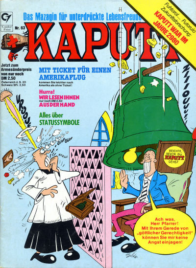 Cover for Kaputt (Condor, 1975 series) #63
