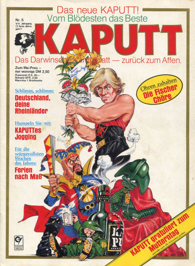 Cover for Kaputt (Condor, 1975 series) #v7#5