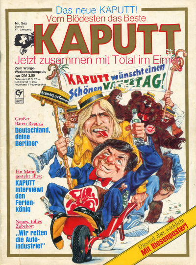Cover for Kaputt (Condor, 1975 series) #v7#6