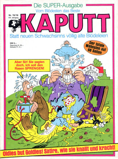 Cover for Kaputt (Condor, 1975 series) #v7#15/16