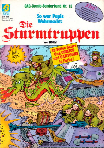 Cover for Die Sturmtruppen (Condor, 1978 series) #13