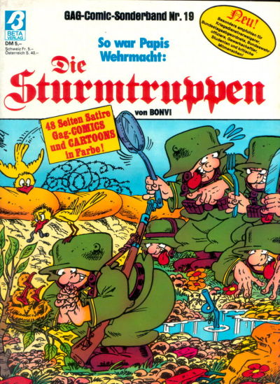 Cover for Die Sturmtruppen (Condor, 1978 series) #19