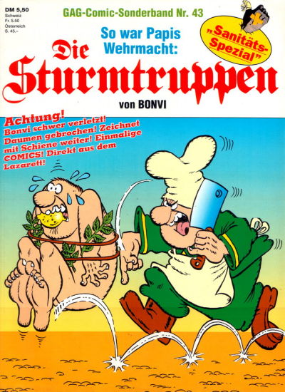Cover for Die Sturmtruppen (Condor, 1978 series) #43