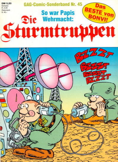 Cover for Die Sturmtruppen (Condor, 1978 series) #45