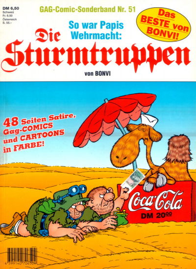 Cover for Die Sturmtruppen (Condor, 1978 series) #51