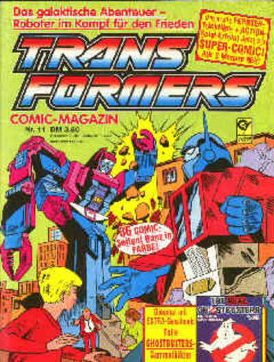 Cover for Transformers-Comic-Magazin (Condor, 1989 series) #11