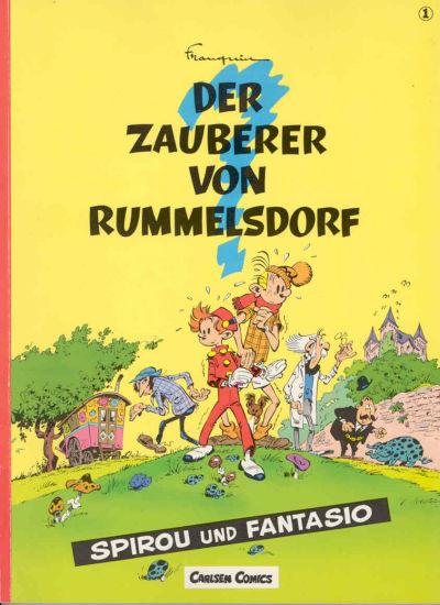 Cover for Spirou und Fantasio (Carlsen Comics [DE], 1981 series) #1 - Der Zauberer von Rummelsdorf